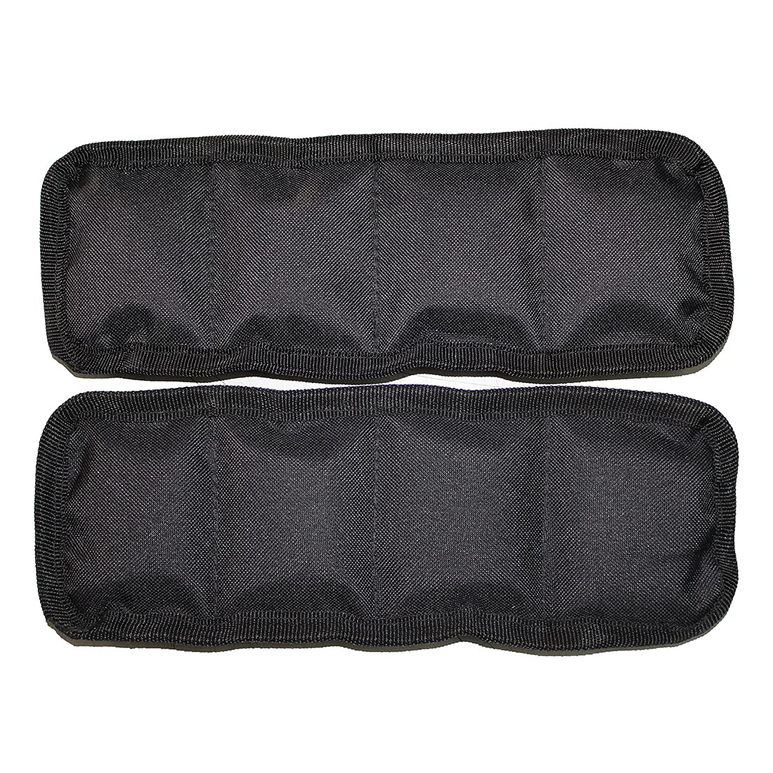 GRS® Wrist/Ankle Weights 2 kg (1 kg Each x 2 pc), rubber, black