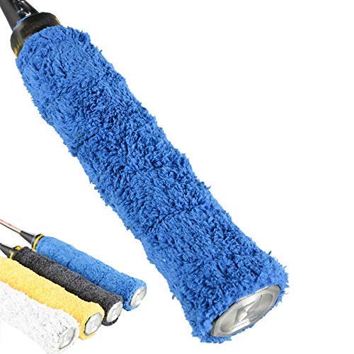 GRS Synthetic, Polyurethane Multipurpose Badminton/Tennis/Squash Racket Super Tacky Touch Towel Grip (Multicolor) - 2pcs
