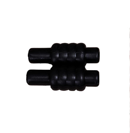 GRS ® Junior Zone Hard Plastic Cricket Wickets Set for Kids for Age Group 3 to 10 Year (3 Piece Wickets, 2 Bails, Base, 24'' Wickets Length, Floro)
